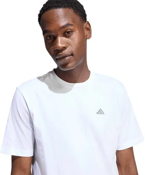 Мужская футболка с графическим принтом Color Icon Adidas, Белый — фото 4