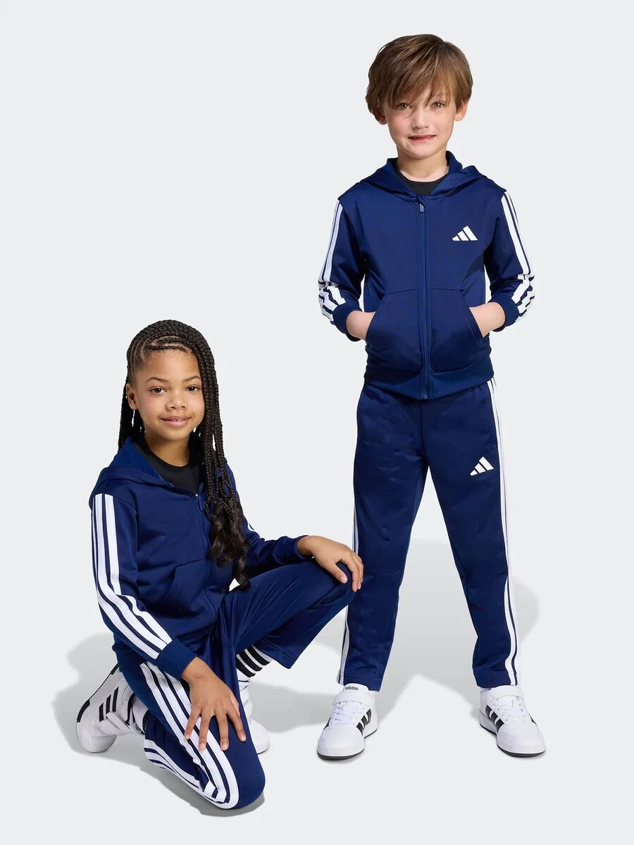 Спортивный костюм ADIDAS SPORTSWEAR "Essentials" темно-синего цвета — фото 2