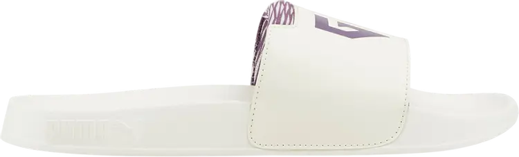 

Сандалии Puma GEN.G x Leadcat 2.0 Slide Pristine Purple, белый