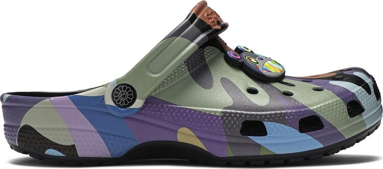 

Кроссовки Takashi Murakami x Clog ComplexCon Exclusive, разноцветный, Серый, Кроссовки Takashi Murakami x Clog ComplexCon Exclusive, разноцветный