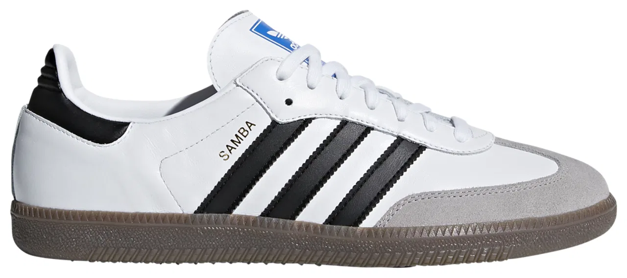 Кроссовки для мальчиков Samba Adidas, цвет Cloud White/Core Black/Gum