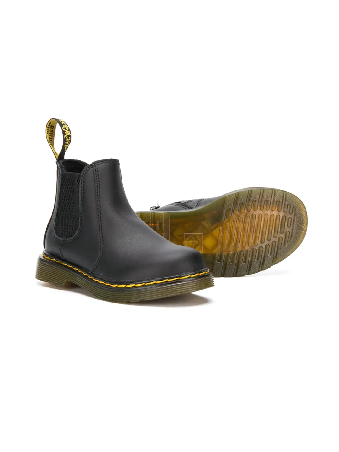 Dr. Martens Ботинки Челси из Черной Кожи — фото 2
