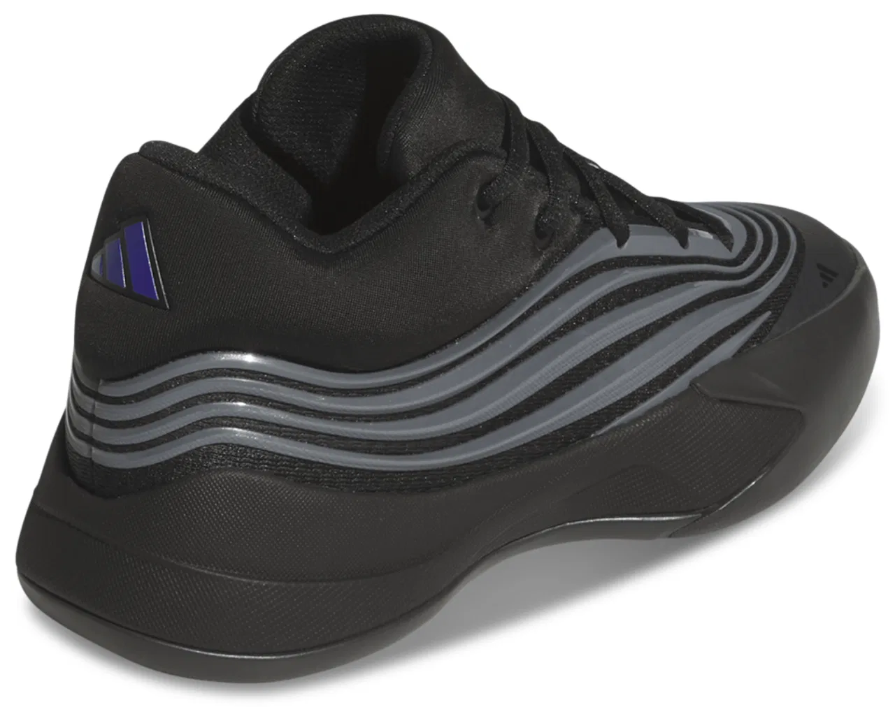 Кроссовки для мальчиков Dame X Adidas, цвет Black/Iron Metallic — фото 3