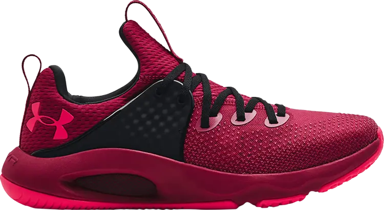

Кроссовки Under Armour HOVR Rise 3 Black Rose, красный
