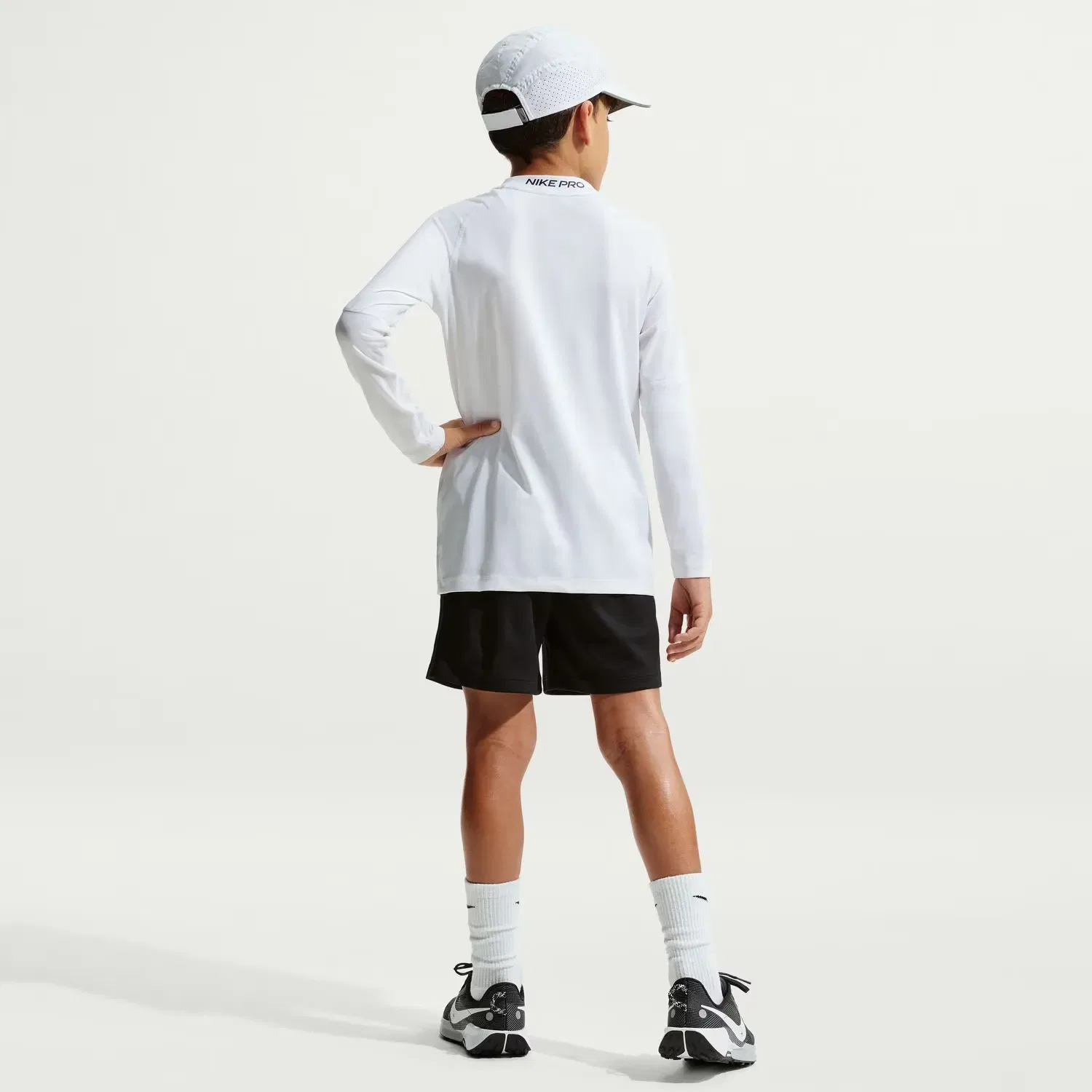 Детские шорты для мальчиков с технологией Dri-FIT Nike, Negro — фото 2