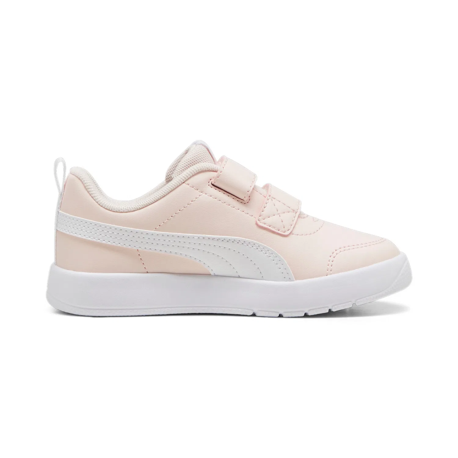 Детские спортивные кроссовки Courtflex v3 PUMA, Island Pink/PUMA White — фото 3