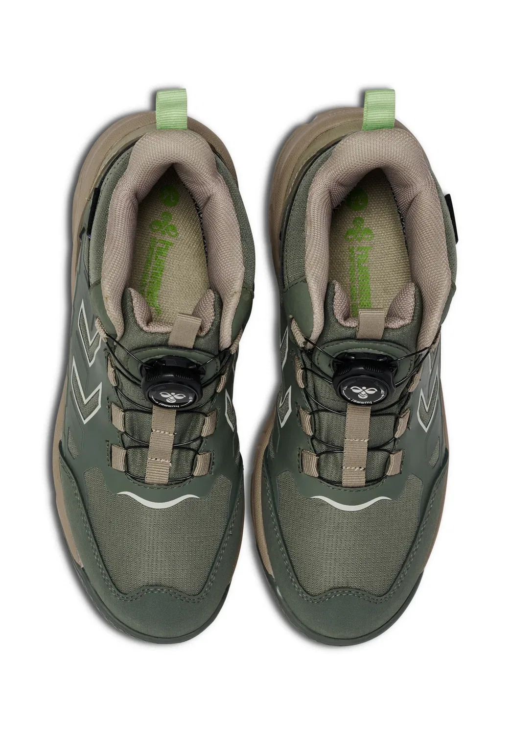 Ботинки Cliff Easy Tex Boot Jr унисекс на шнуровке Hummel, Castor Gray — фото 3