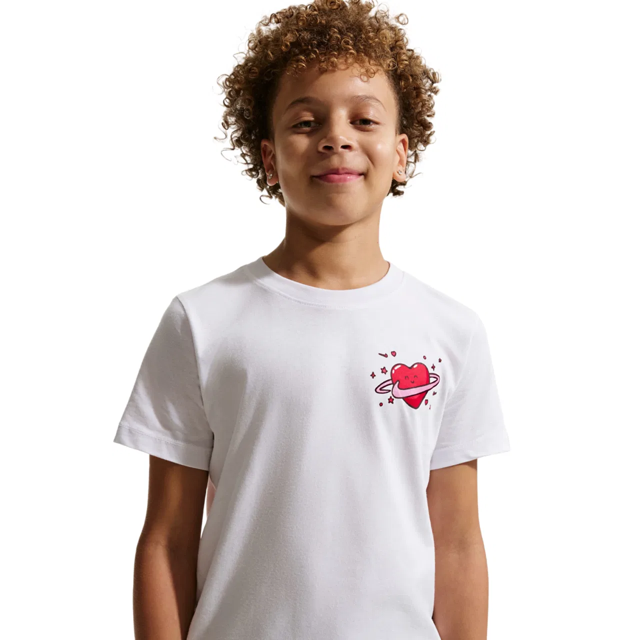 Футболка для мальчиков NSW Tee BMINE Nike, белый/зеленый