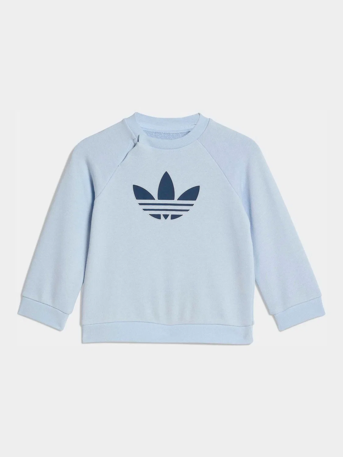 Комплект из худи и джоггеров Trefoil, adidas Originals, светло-голубой — фото 2