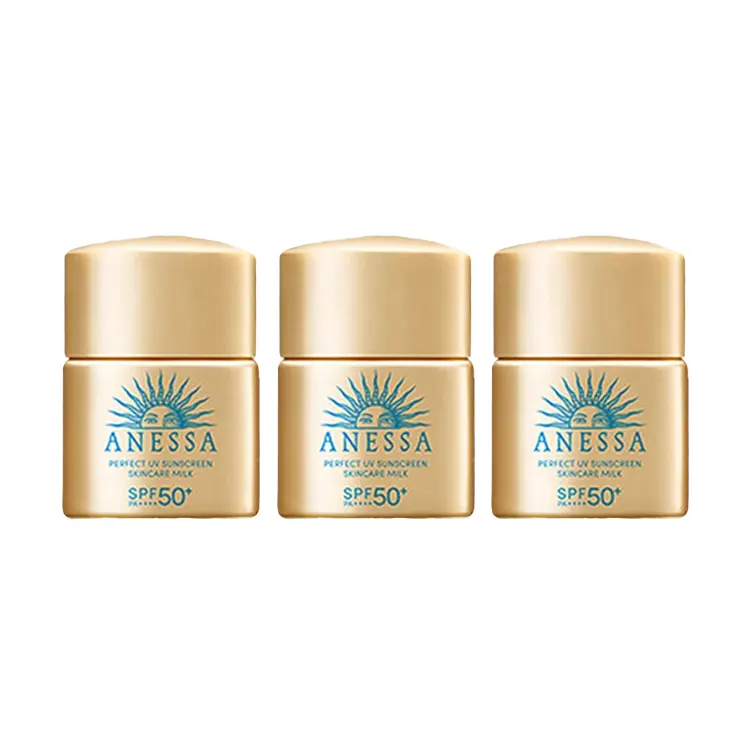 

Маленькая золотая бутылочка образец солнцезащитного средства uv protection 20 мл ANESSA, 12ml*3