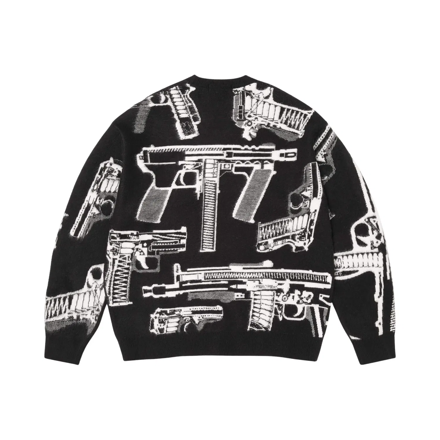 Свитер Supreme Guns, черный — фото 2