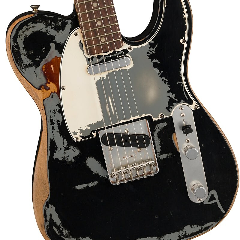 

Накладка на гриф Fender Joe Strummer Signature '66 Telecaster из палисандра — черный с трехцветным солнечным лучом
