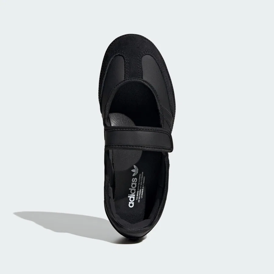 Балетки ADIDAS ORIGINALS 'Samba' черного цвета — фото 3