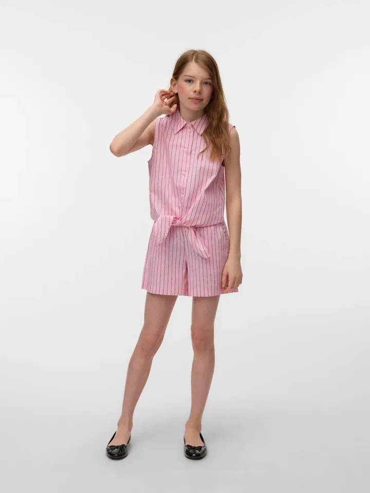 Шорты с принтом Friba Vero Moda Girl, розовый