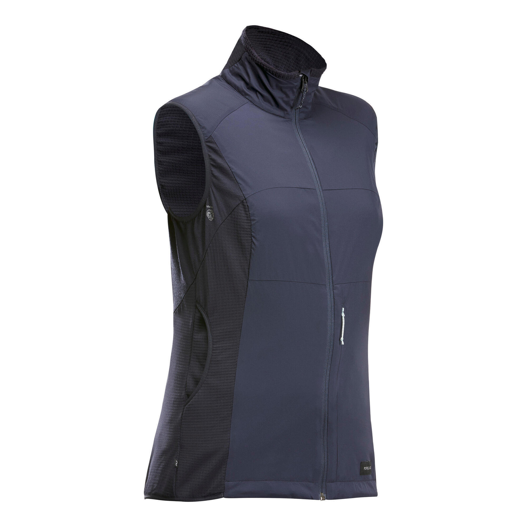 

Жилет женский треккинговый Forclaz Softshell Trek 500, темно-синий