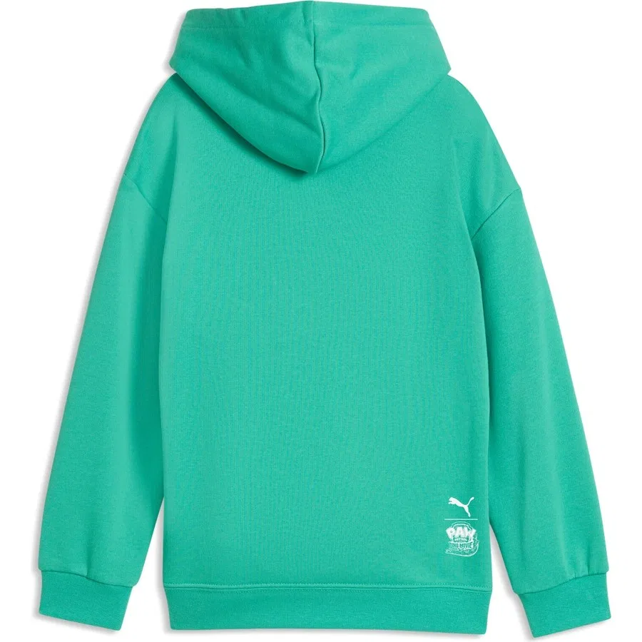 Детский худи с принтом Paw Patrol Puma, Vibrant Green — фото 2