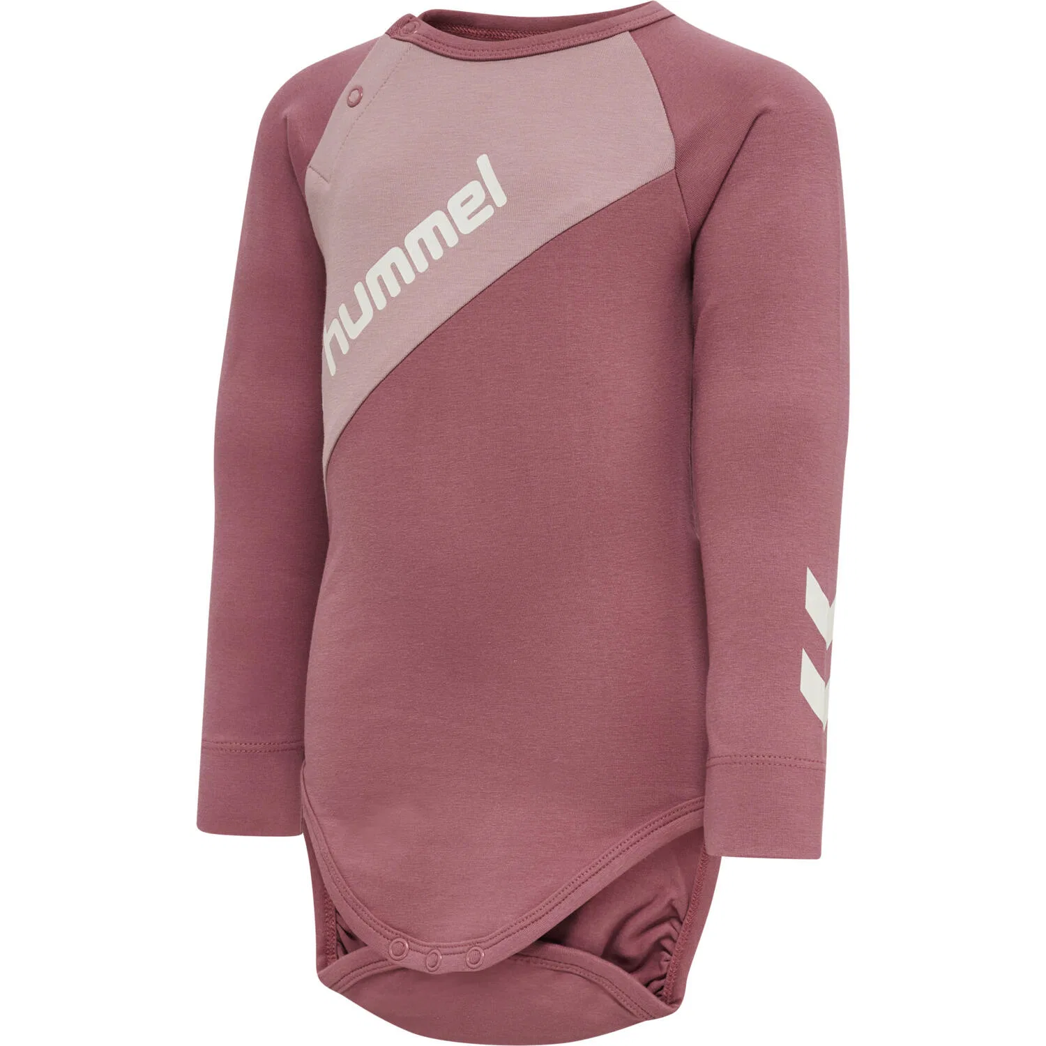 Детский боди с длинным рукавом для девочек Seoul Hummel, Rosa