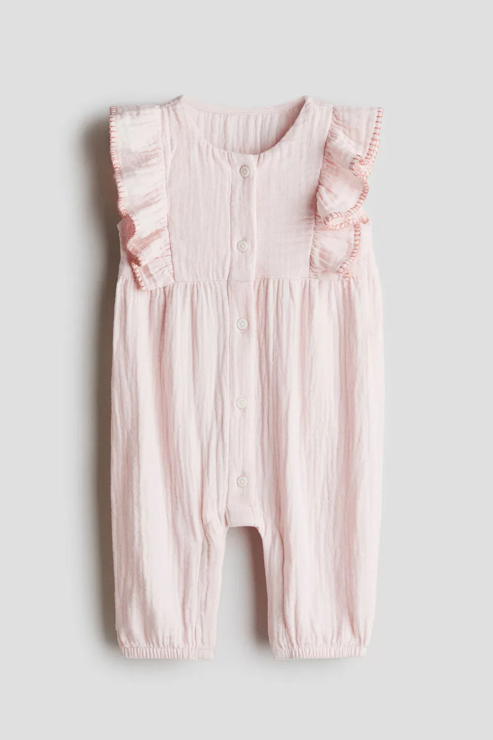 Комбинезон из муслина с оборками H&M, Hellrosa