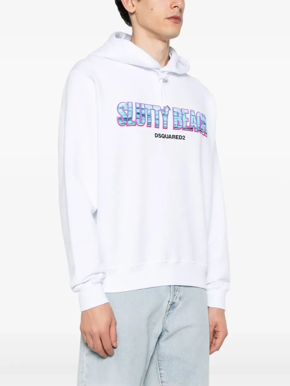 Худи Cool Fit Dsquared2, белый — фото 3