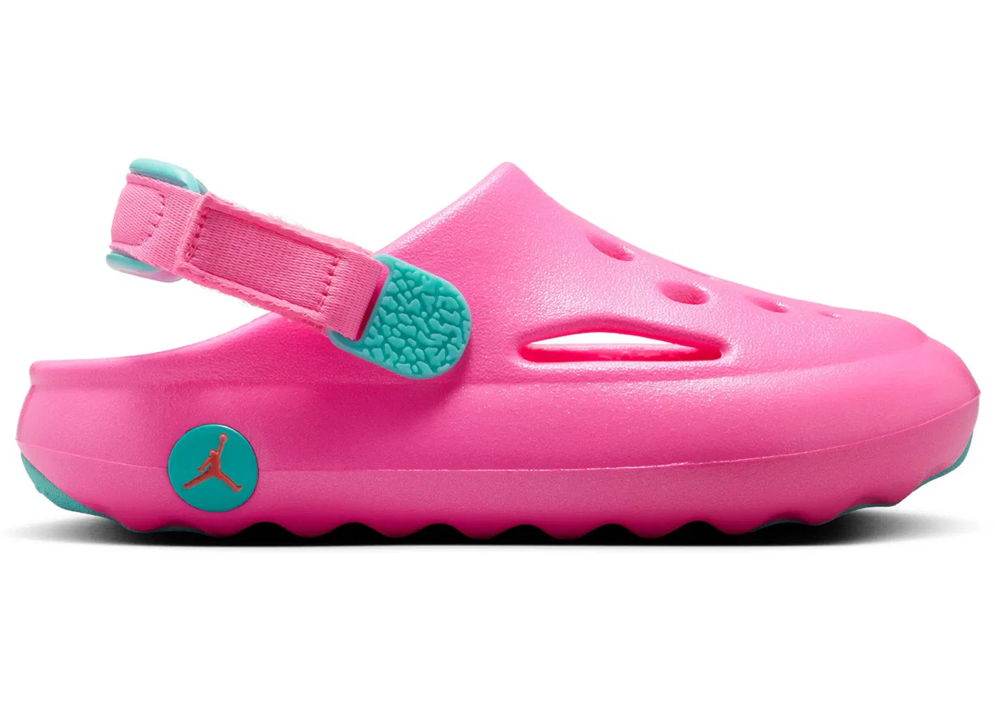 Детские шлепанцы Jordan Hydrip Jordan, Pink Glow/Hyper Orange/Light Aqua