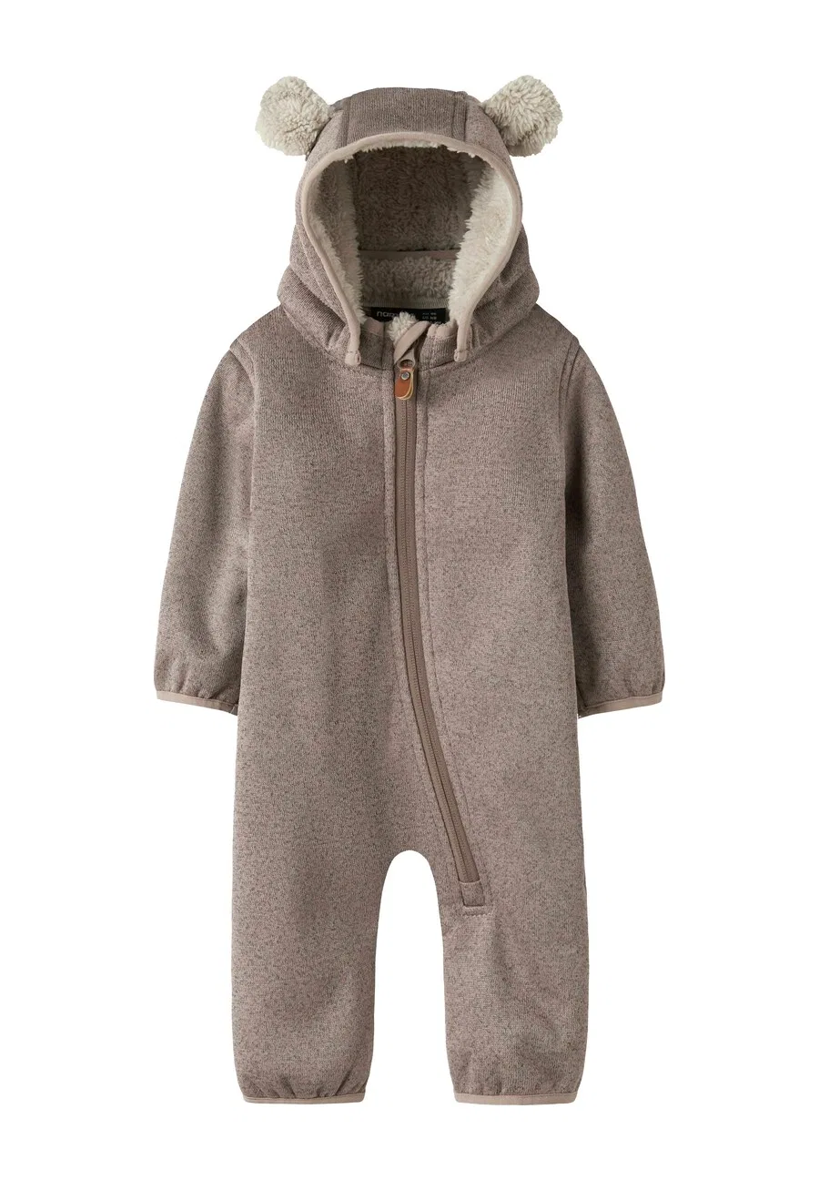 Комбинезон NAME IT Dungarees 'NBNMADA08' грязно-коричневого цвета