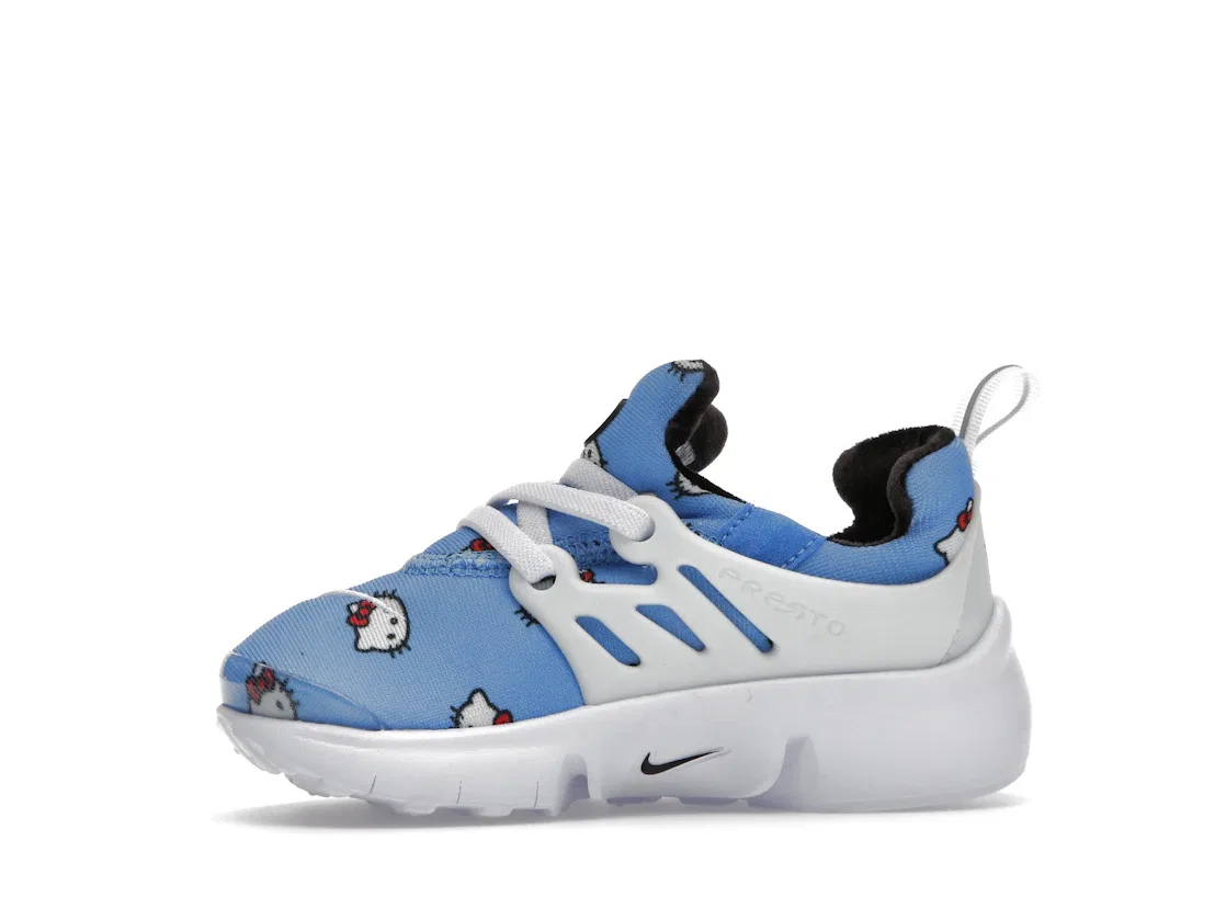 Детские кроссовки с принтом Nike Air Presto Hello Kitty Nike, University Blue/Black-White-Light Crimson — фото 3
