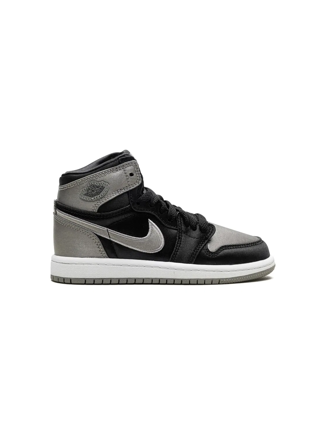 Кроссовки Jordan 1 Retro High OG "Satin Shadow", серый — фото 4