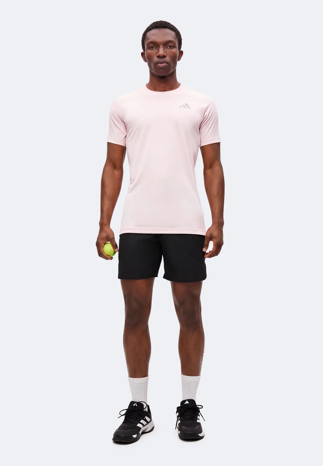 Tee pro - спортивная футболка Adidas Performance, Distilled Pink — фото 2