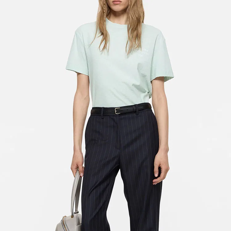 Футболка с круглым вырезом Acne Studios, Light Mint — фото 4