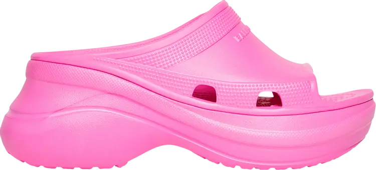 Сандалии Crocs x Balenciaga Wmns Pool Slide Sandal Pink, розовый