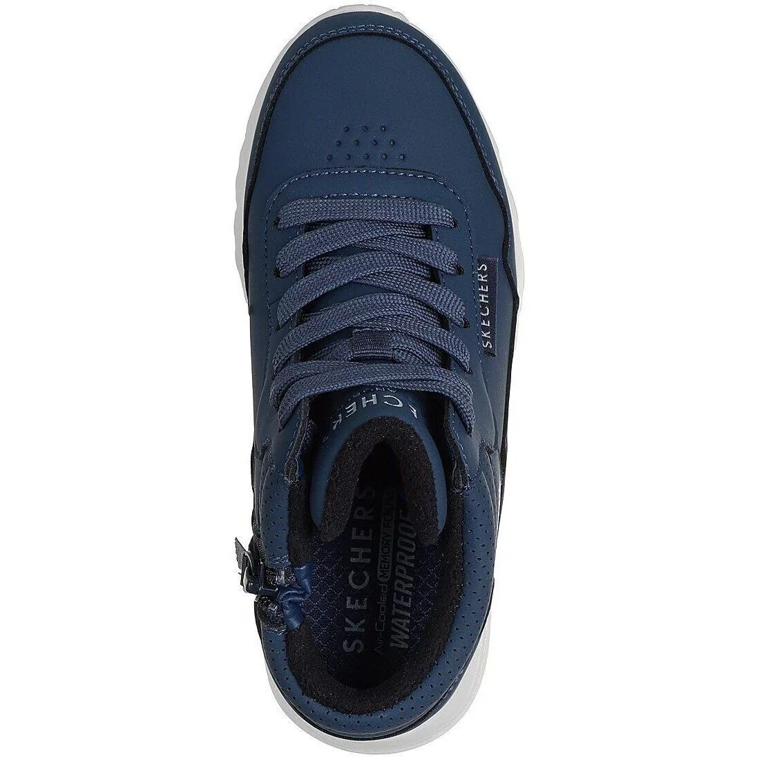 Детские кроссовки с принтом Uno Lite Aqua Ave Skechers, Blau — фото 2