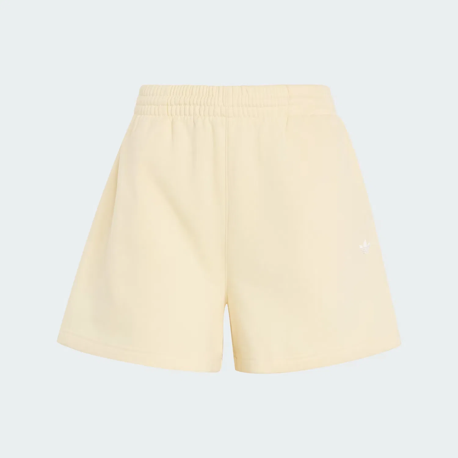 Женские шорты свободного кроя Essentials Fleece Loose Shorts Adidas Originals, теплый ванильный — фото 4
