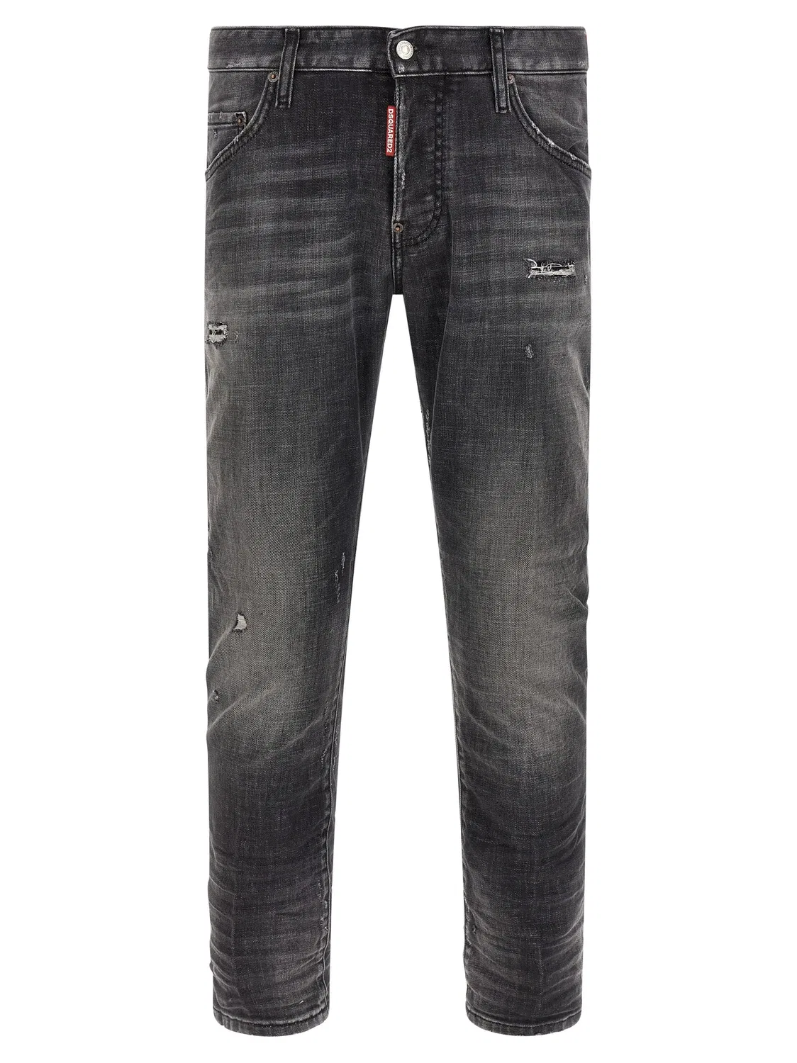 Прямые джинсы Skater DSQUARED2, серый