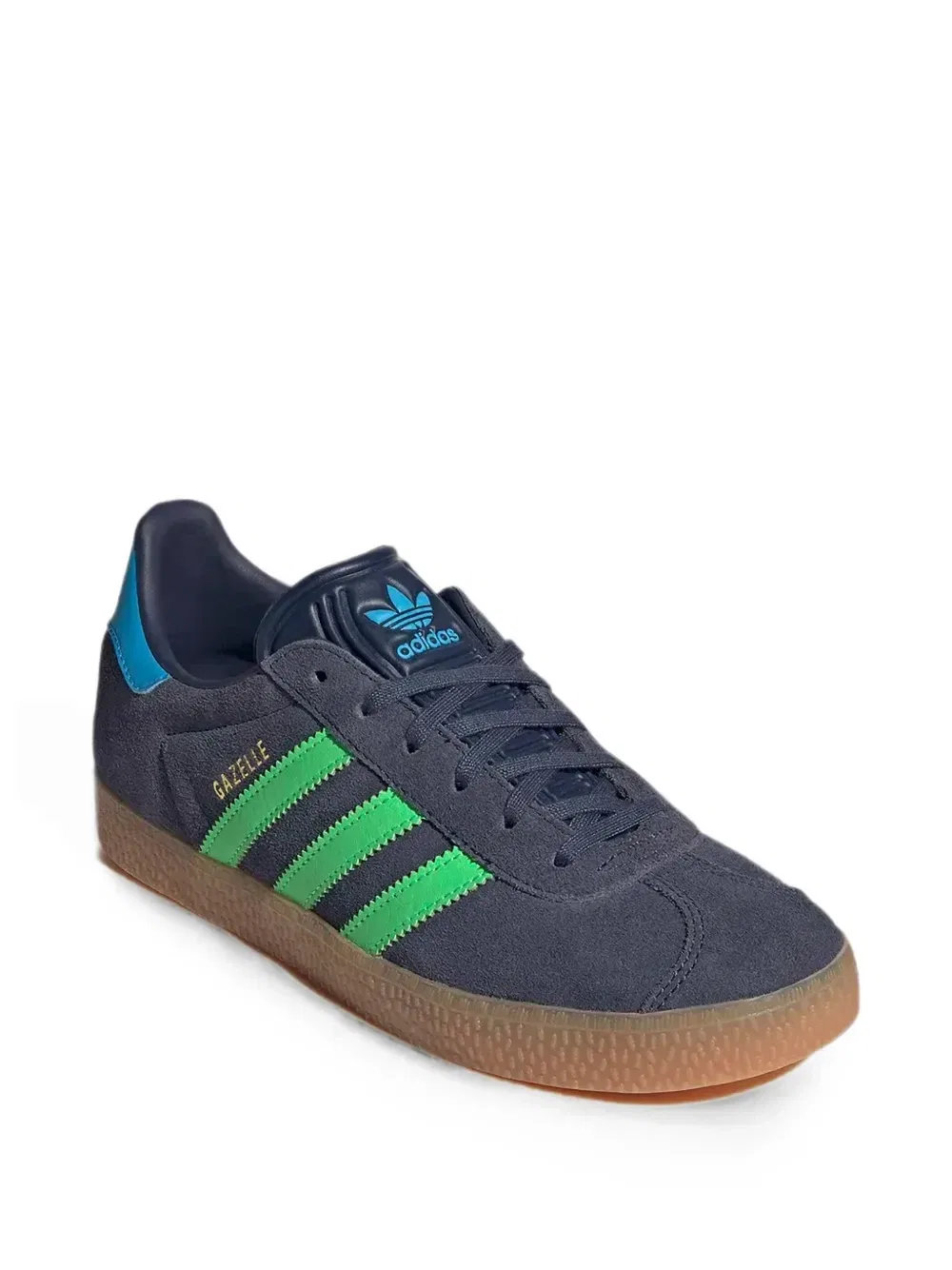 Кроссовки Gazelle с логотипом Adidas Kids, серый