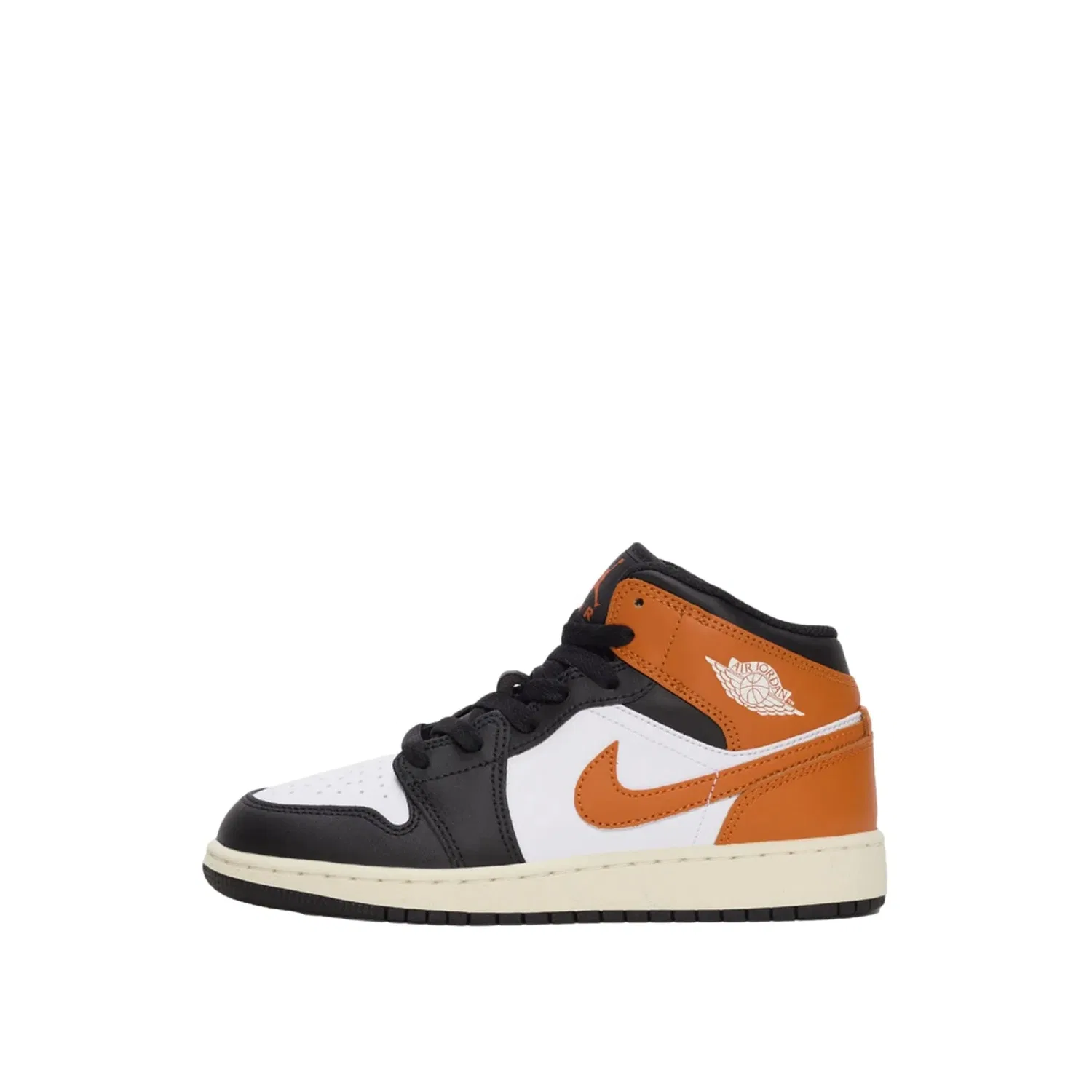 Детские кроссовки Nike Air Jordan 1 Mid Starfish / Black - White - Sail DQ8423-801, White