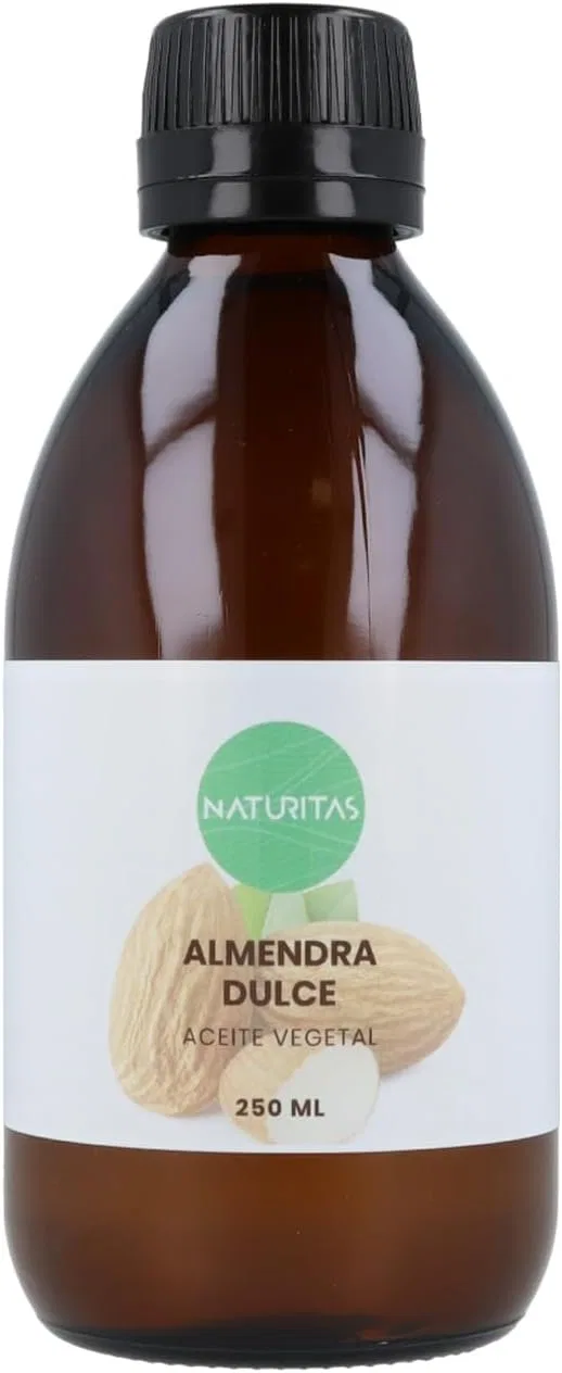 Масло сладкого миндаля для лица и тела, 250 мл, Naturitas