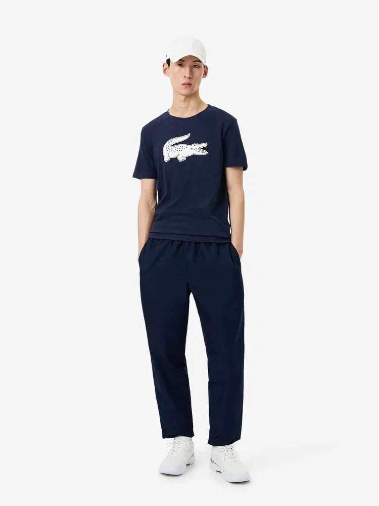 Футболка с принтом LACOSTE TH2042-56G, Navy — фото 4