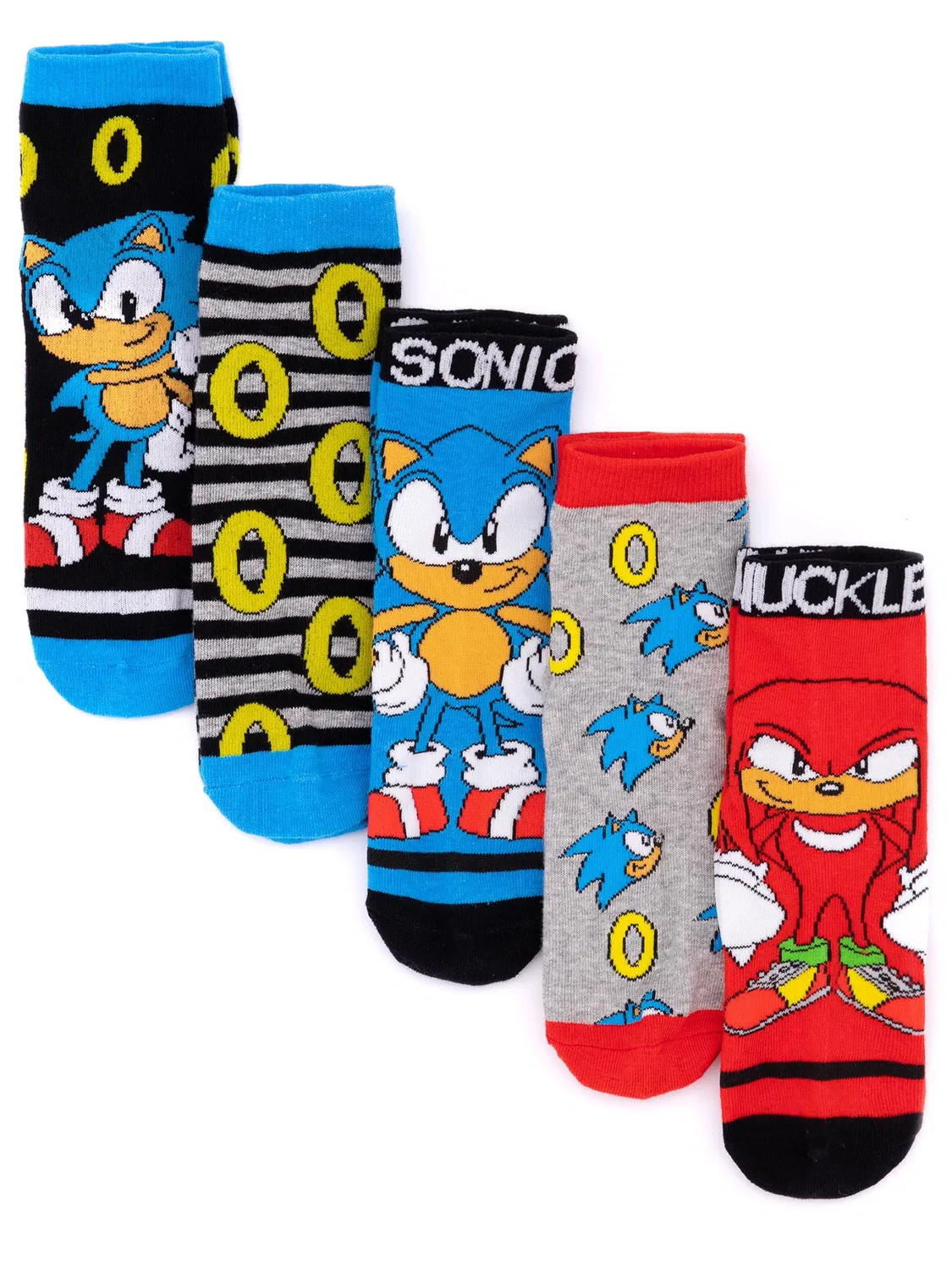 Носки для мальчиков Sonic the Hedgehog 5 пар Vanilla Underground, мультиколор