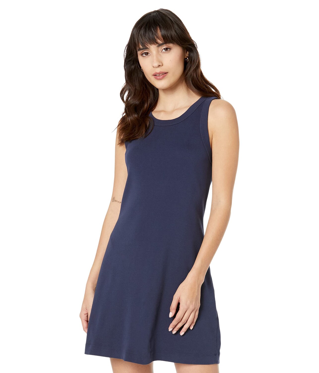 

Платье Michael Stars, Eliza 1X1 Cotton Wide Binding Tank Dress