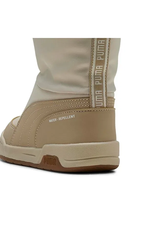Детские ботинки-снегозащитные на шнуровке Puma, Nude Color — фото 2