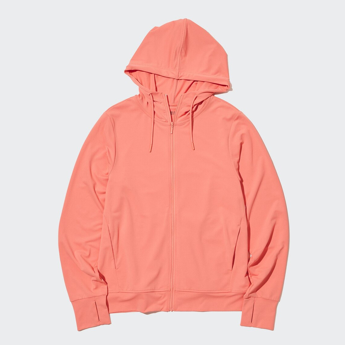 

Толстовка Uniqlo IRism Mesh UV Protection на молнии, бледно-оранжевый
