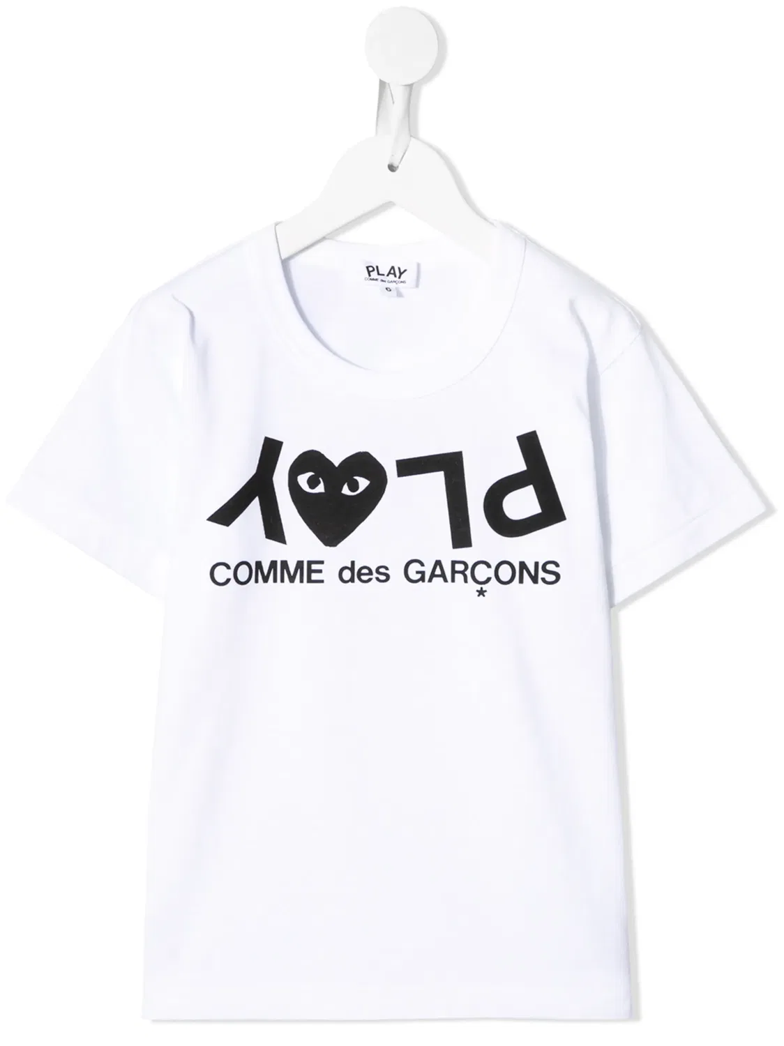 Comme Des Garçons Play Футболка Play белая