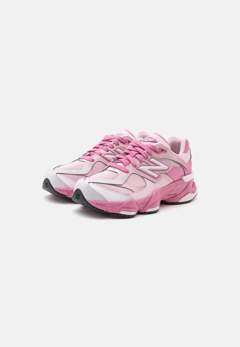 9060 унисекс - кроссовки New Balance, Pink Salt/Pink Eraser — фото 2
