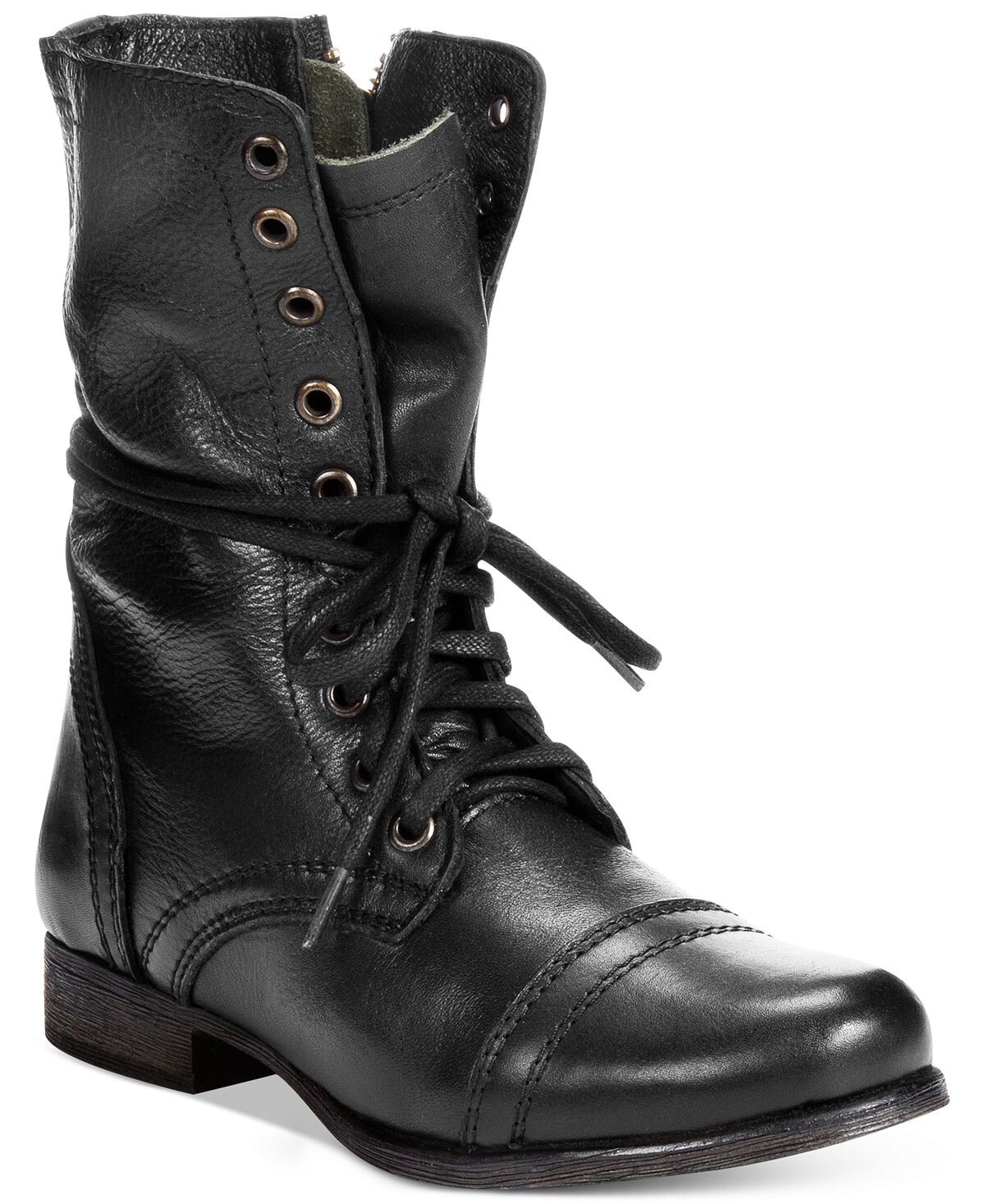 Женские ботинки Steve Madden Troopa на шнуровке, черный