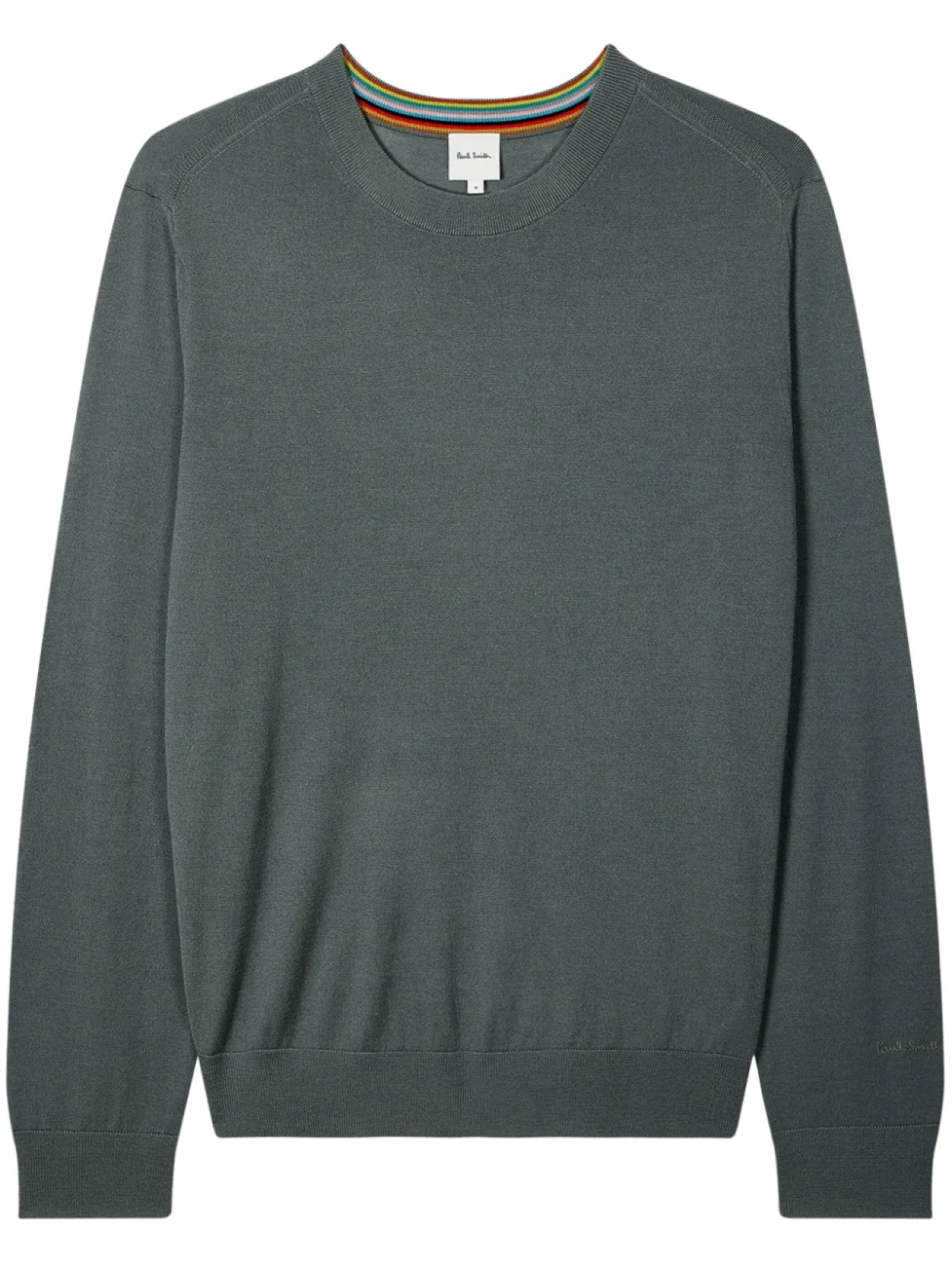 

Свитер из мериносовой шерсти Paul Smith, зеленый