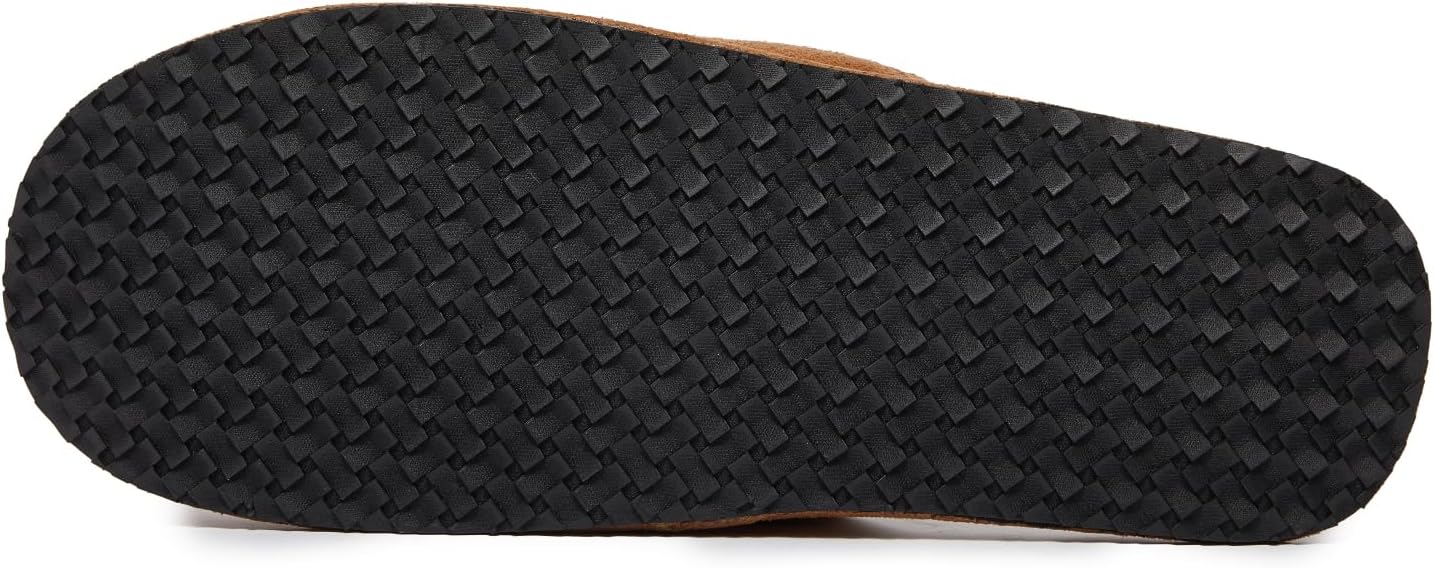 Мужские домашние тапочки Lucky Brand из микровельвета с мягкой подкладкой, Tan Flap — фото 4