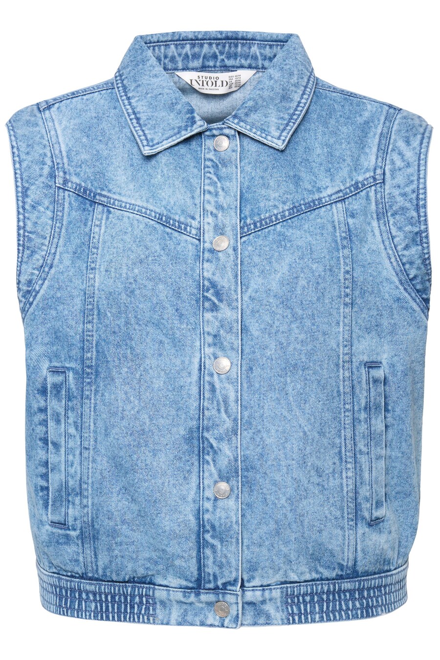 

Жилет Studio Untold Vest, синий деним