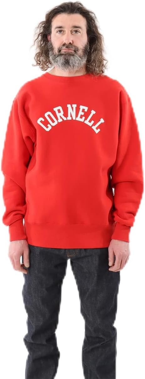 

Мужская толстовка Champion с длинным рукавом, обратным плетением (R), круглым вырезом и графическим логотипом, винтажное переиздание 70-х годов, в точном соответствии с архивными образцами C3-S026, алый