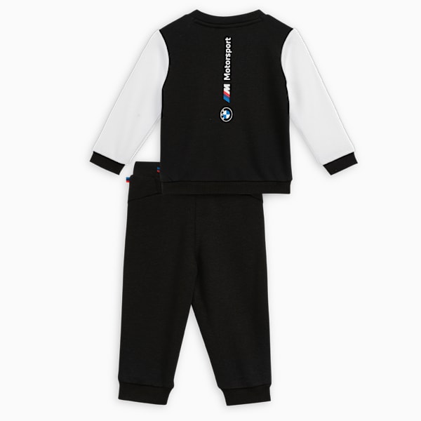 Комплект из 2 предметов: куртка и штаны для малышей Bmw M Motorsport Matching Sets Puma, черный — фото 2