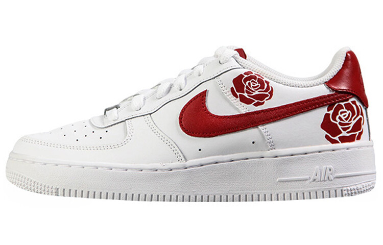 

Кроссовки Nike Air Force 1 Skateboard Shoes Women's Low-Top White/Red